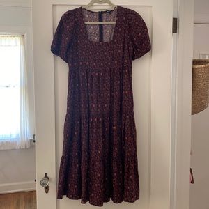 Madewell maxi fall dress